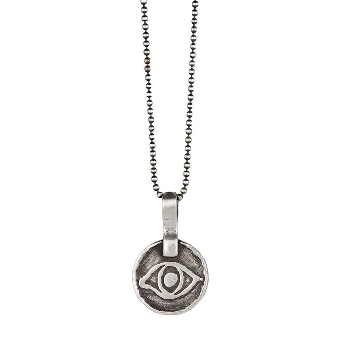 Blink of an Eye Necklace in Silver