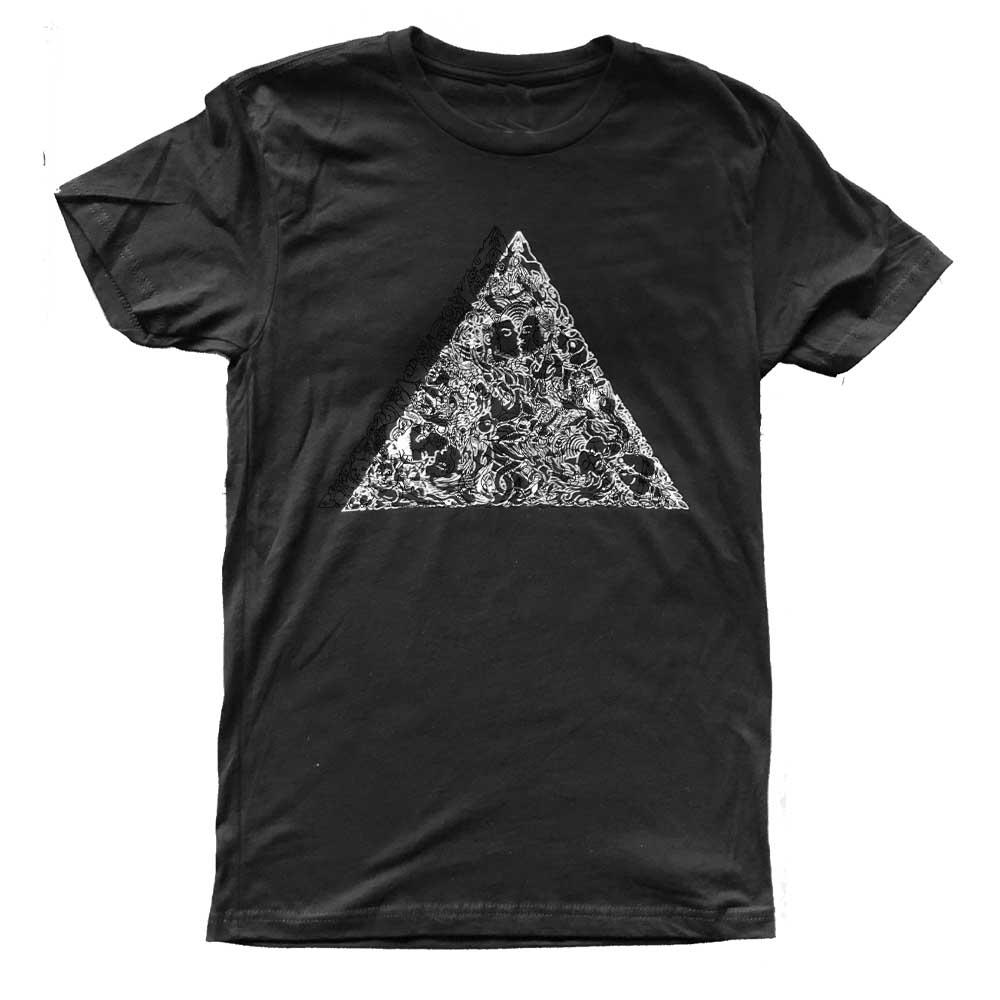 Love Triangle White Print T-Shirt - Trevor Project