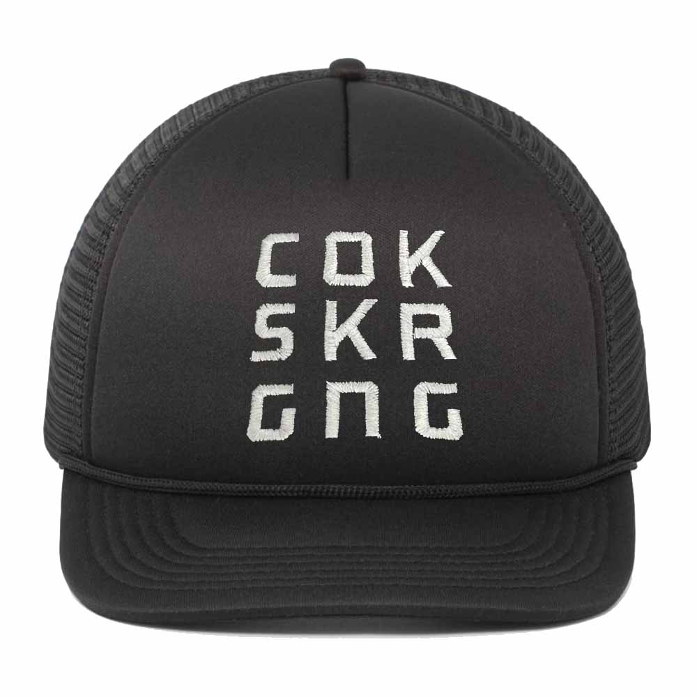 HOMO RIOT + Adam's Nest "COKSKRGNG" Foam Snapback Hat