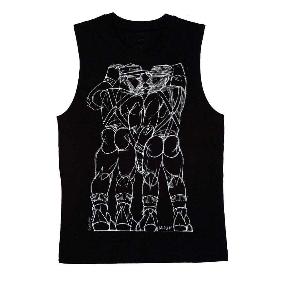 Jeff Miller Original Drawing Sleeveless T-Shirt by Jeff Miller