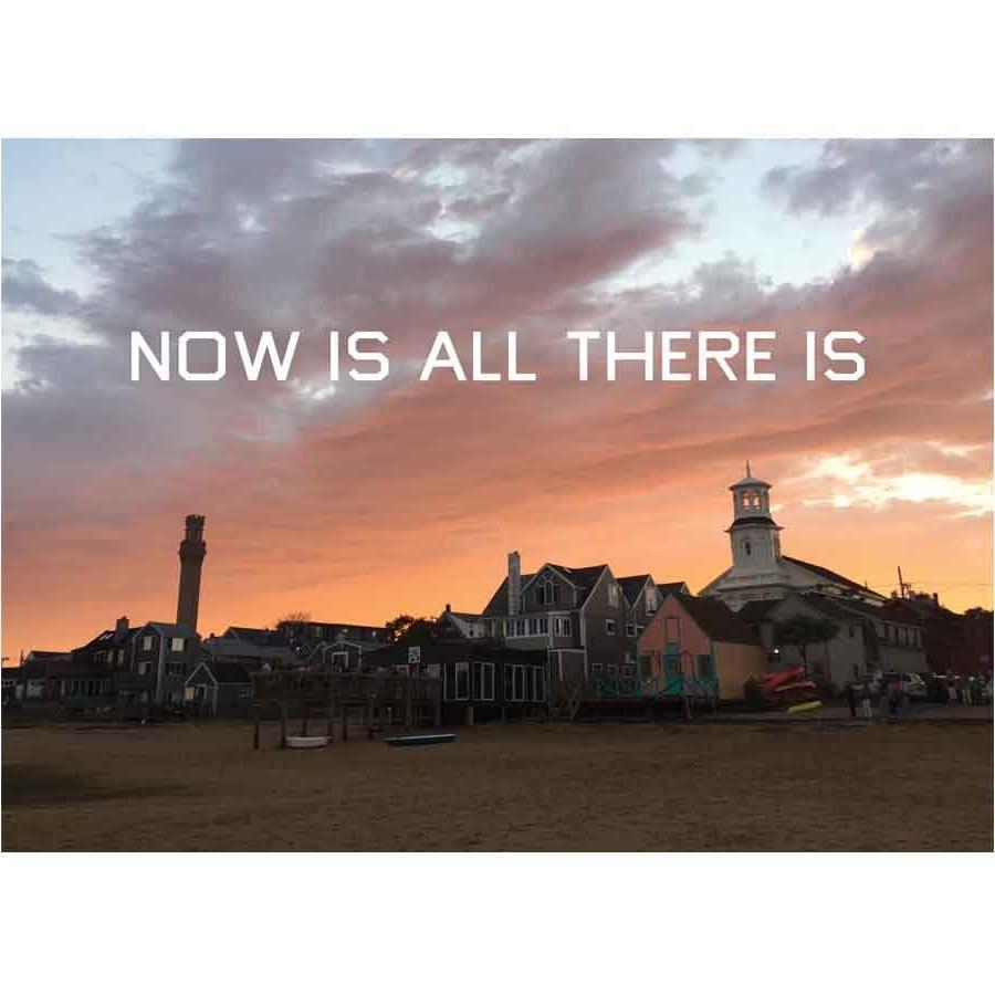 Now Is All There Is - Johnson Street Beach Postcard