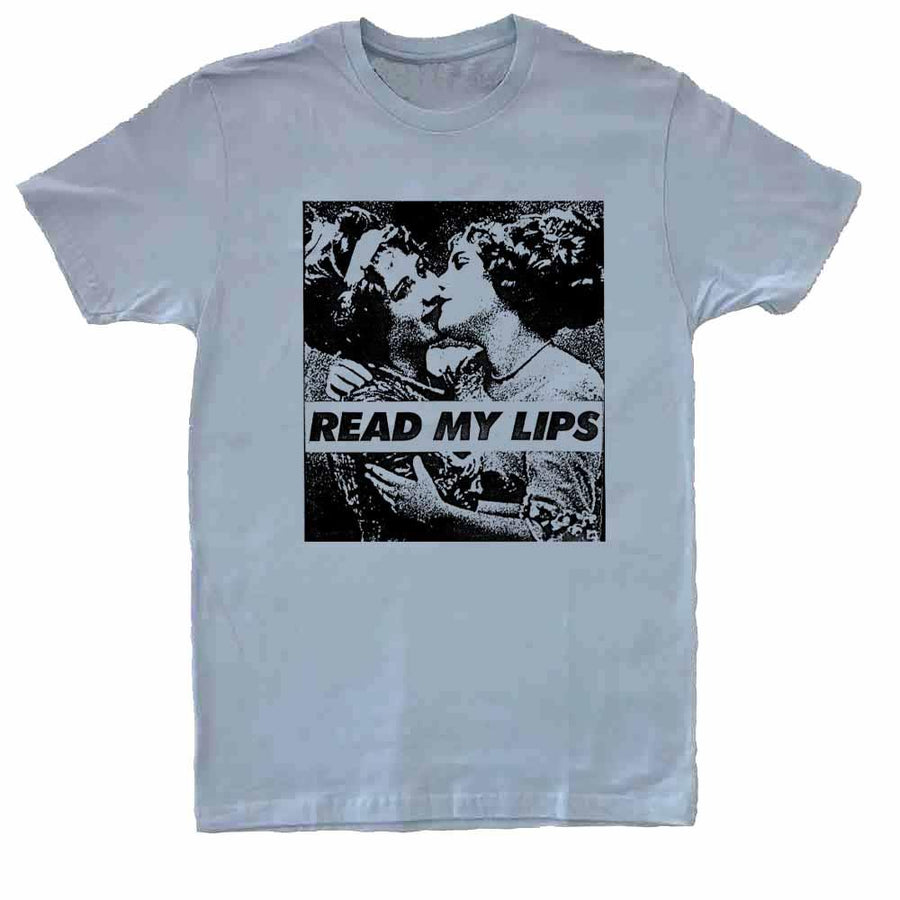 Read My Lips Vintage Women T-Shirt - Rainbow Railroad supporting Rainbow Railroad