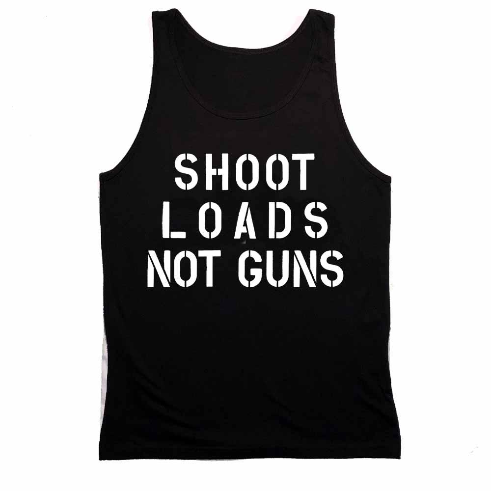 Shoot Loads Not Guns Tank - Gays Against Guns