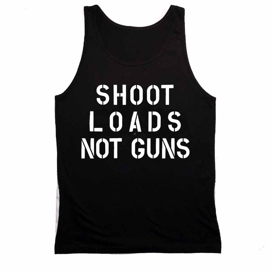 Shoot Loads Not Guns Tank - Gays Against Guns supporting Gays Against Guns