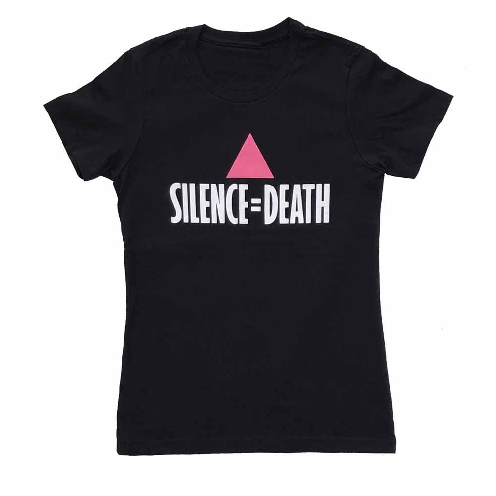 Silence = Death Femme Fit T-Shirt - Ali Forney Center