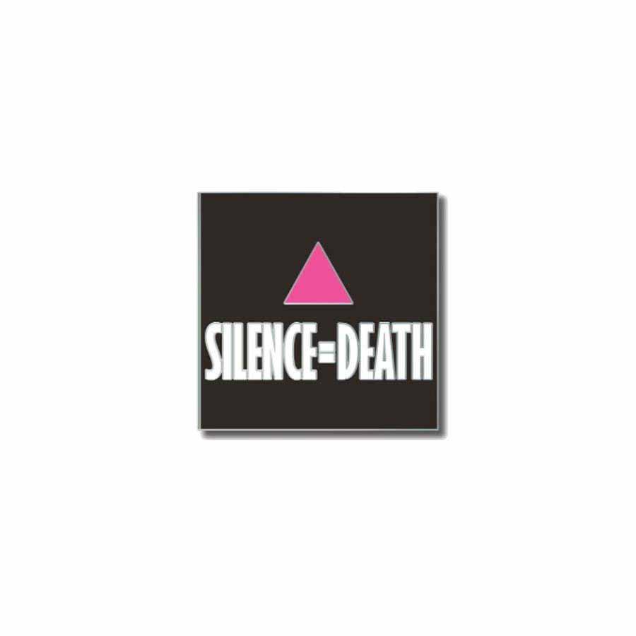 Silence = Death Pin - Ali Forney Center supporting Ali Forney Center