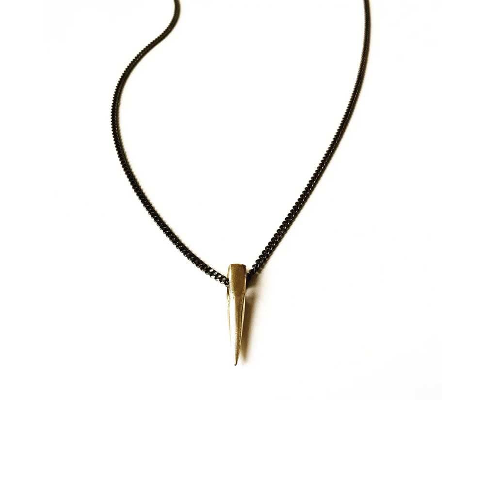 Thorn Necklace in Bronze