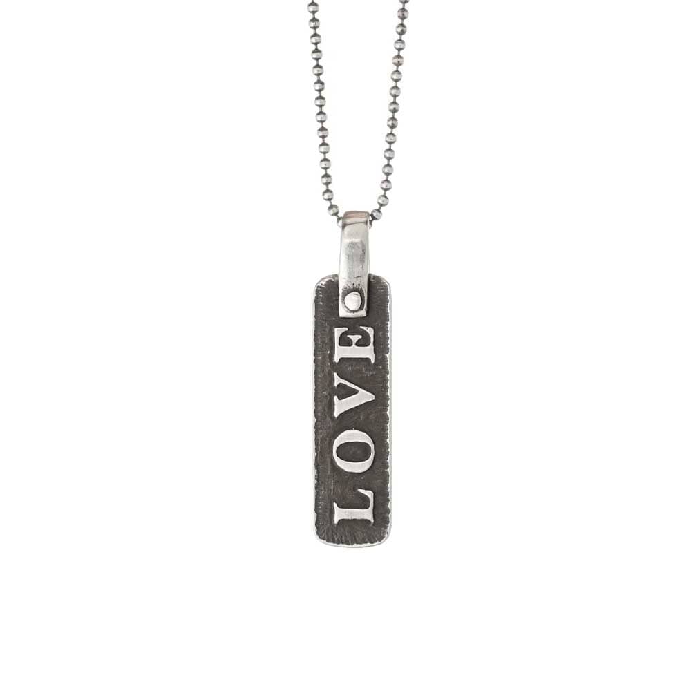 Love - Ahava Necklace in Silver