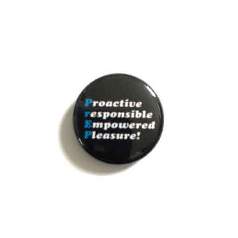 Proactive responsible empowered pleasure button Prep