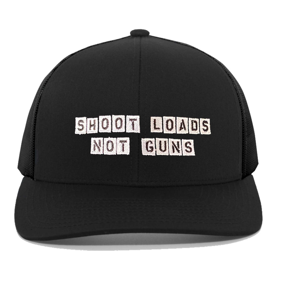 Shoot Loads Not Guns Mesh Snapback - Gays Against Guns supporting Gays Against Guns