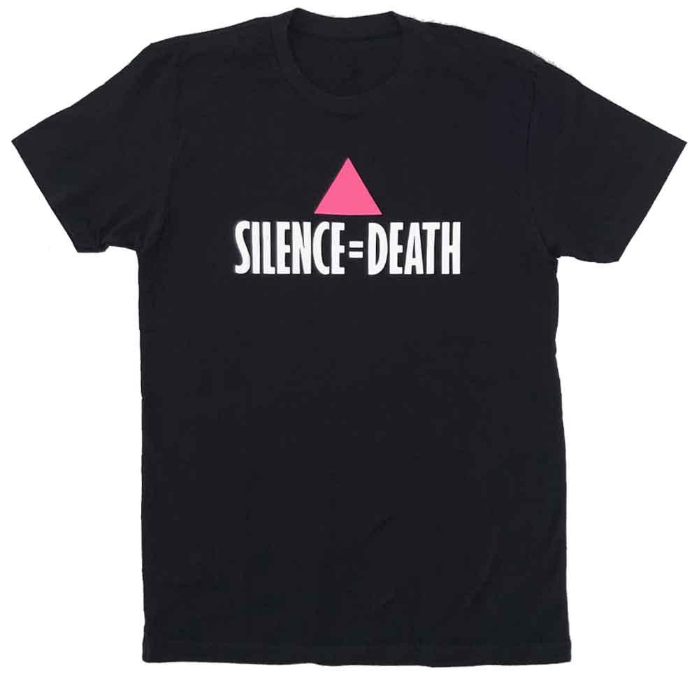 silence equals death act up t shirt ali forney center act up adams nest provincetown