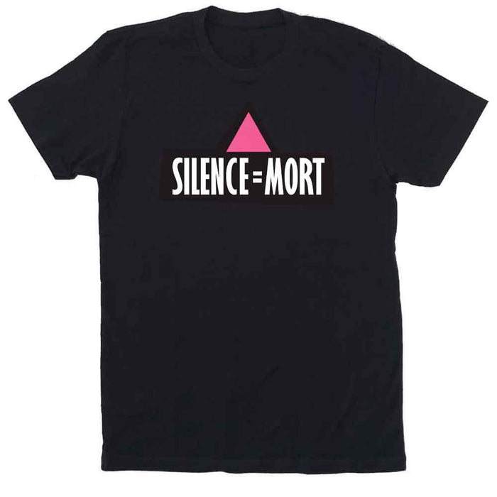Silence = Mort T-Shirt - Ali Forney Center