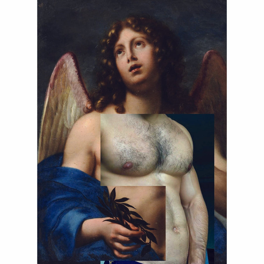 Naro Pinosa Winged Angel Postcard by Naro Pinosa